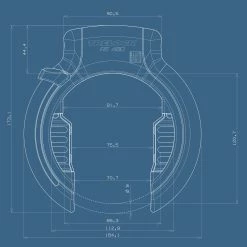 Trelock -Antivol De Cadre RS 480 XL 5 Trelock -Antivol De Cadre RS 480 XL -Accessoires VAE Soldes antivol de cadre trelock rs 48 xl dimensions 3840x2160