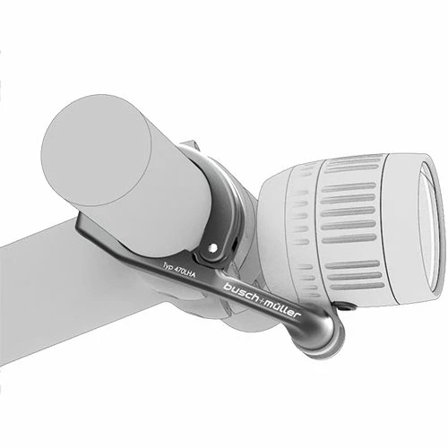 B&M Busch & Müller - Support D'éclairage Pour Guidon - Aluminium 2 B&M Busch & Müller - Support D'éclairage Pour Guidon - Aluminium – Image 2