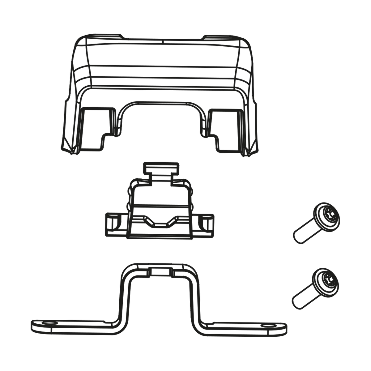Bosch EBike - Étrier De Fermeture Pour Batterie De Cadre Smart System 1 Bosch EBike - Étrier De Fermeture Pour Batterie De Cadre Smart System