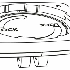 Bosch EBike - Plaque De Montage Pour écran Intuvia 100 Smart System