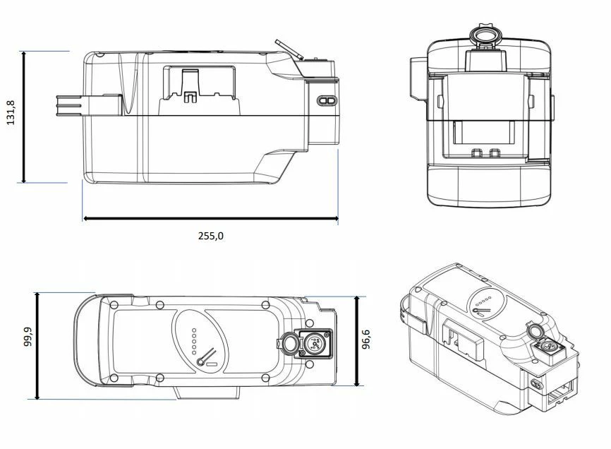 E-Bike Vision - EBV Batterie Compatible Panasonic 36 V Deluxe 2 E-Bike Vision - EBV Batterie Compatible Panasonic 36 V Deluxe – Image 2
