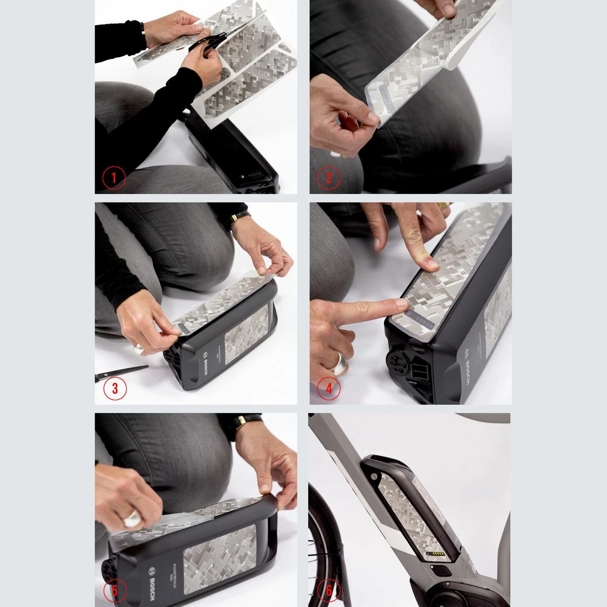 Fahrer - Reflective Battery Kit - Autocollants Réflecteur Pour Batterie De Cadre Bosch Powerpack 5 Fahrer - Reflective Battery Kit - Autocollants Réflecteur Pour Batterie De Cadre Bosch Powerpack – Image 5