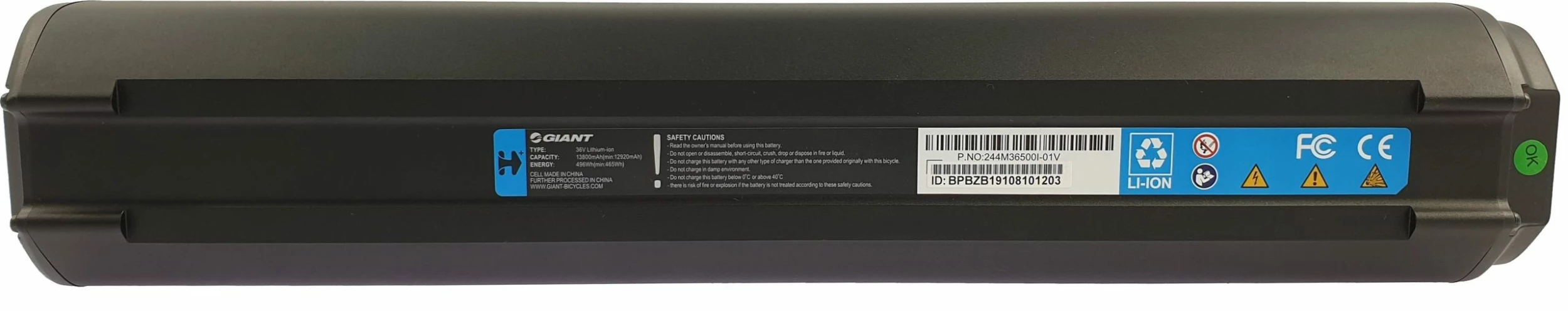 Giant - EnergyPak Smart 500 Wh - Batterie Intégrée 2 Giant - EnergyPak Smart 500 Wh - Batterie Intégrée – Image 2