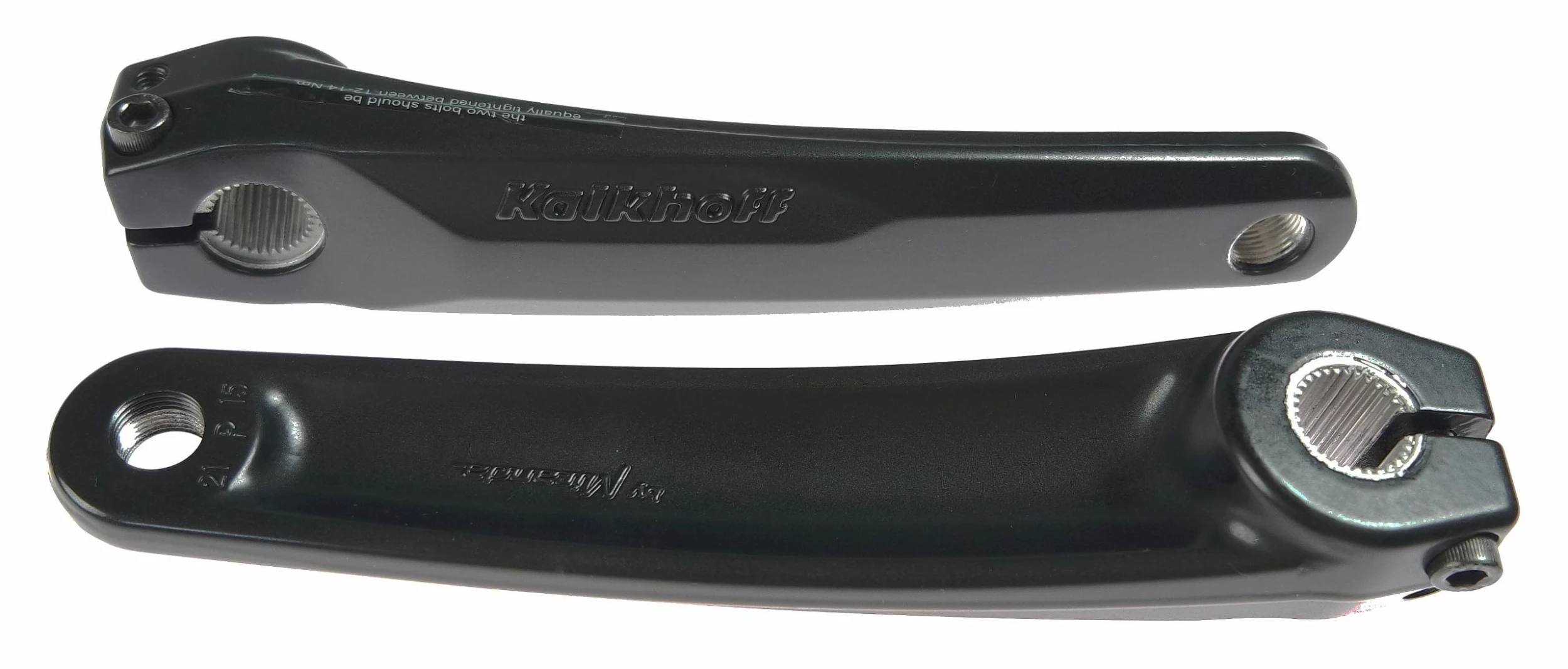 Kalkhoff - Jeu De Deux Manivelles Pour Vélo électrique - Noir 1 Kalkhoff - Jeu De Deux Manivelles Pour Vélo électrique - Noir