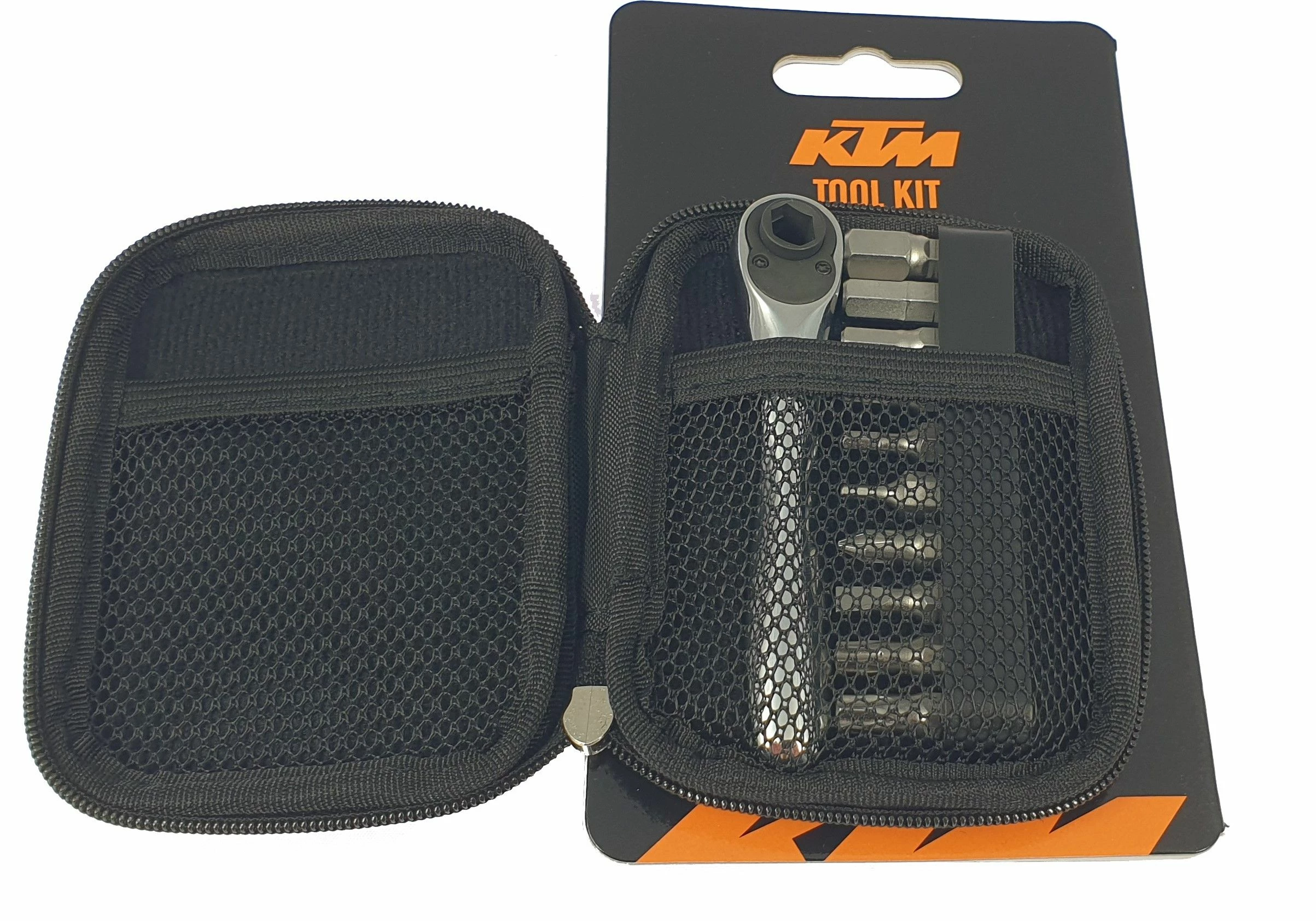 KTM - Pochette à Outils Avec Mini Clé à Cliquet Et Embouts 2 KTM - Pochette à Outils Avec Mini Clé à Cliquet Et Embouts – Image 2