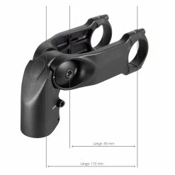 KTM - Potence Ajustable 0-60° Avec Support Pour écran Bosch Kiox -Accessoires VAE Soldes ktm vorbau kiox 90mm winkelverstellbar masse 3840x2160