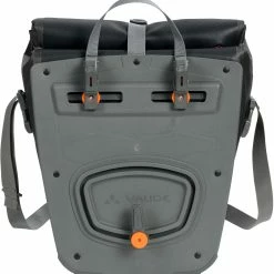 Vaude - Aqua Front - Paire De Sacoches Vélo Pour Roue Avant -Accessoires VAE Soldes paire de sacoche pour roue avant vaude aqua noir devant 3840x2160