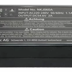 Panasonic - Chargeur Standard - 46,8 / 47 / 48 Volt, 8,8 - 12Ah -Accessoires VAE Soldes panasonic chargeur standard 46 8 47 48 volt information au dos 3840x2160
