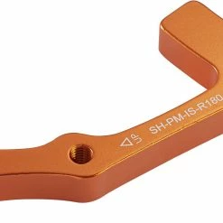 Reverse Components Reverse - Adaptateur De Frein PM Shimano Arrière 180mm Pour Cadre IS -Accessoires VAE Soldes reverse adaptateur frein pm shimano arriere 180 mm cadre is orange 3840x2160