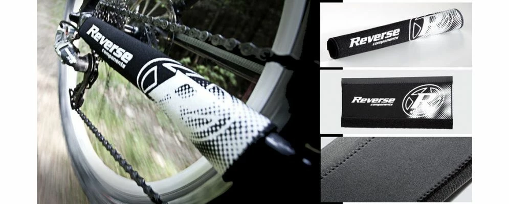 Reverse Components Reverse - Protège Base Arrière Néoprène Avec Logo 1 Reverse Components Reverse - Protège Base Arrière Néoprène Avec Logo