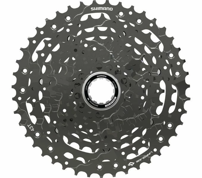 Shimano - Cassette CS-LG400-10 - 10 Vitesses Linkglide 1 Shimano - Cassette CS-LG400-10 - 10 Vitesses Linkglide