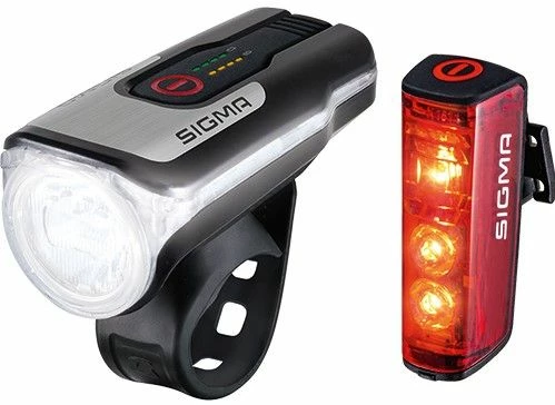Sigma Sport - Set D'éclairage Avant/arrière - Aura 80 USB /Blaze 1 Sigma Sport - Set D'éclairage Avant/arrière - Aura 80 USB /Blaze