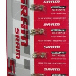 Sram - Attaches Rapides Power Link Gold Pour Chaînes 9 Vitesses -Accessoires VAE Soldes sram attaches rapides power link gold pour chaines 9 vitesses 3547ITHB0Q7a2Eq09 3840x2160