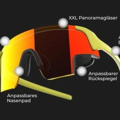 TriEye View Sport Basic - Lunettes De Soleil Avec Rétroviseur Intégré -Accessoires VAE Soldes trieye view sport basic lunettes soleil retroviseur 4 3840x2160