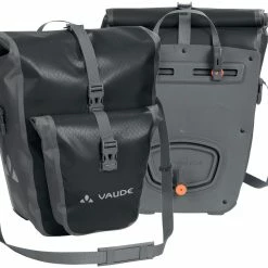 Vaude - Aqua Back Plus - Paire De Sacoches Vélo Pour Roue Arrière -Accessoires VAE Soldes vaude aqua back plus pair de sacoche velo pour roue arriere noir verso 3840x2160
